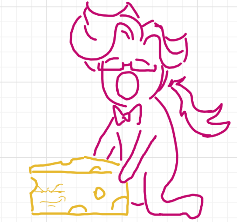 he did WHAT to the cheese?!?!